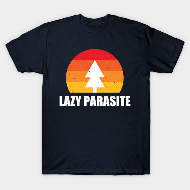 Lazy Parasite Trail Runner T-Shirt by PodDesignShop